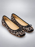 Women's Square-Toe Ballet Flats – Bow Detail – view 6