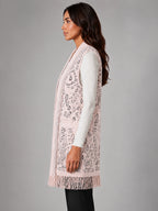 Women's Paisley Longline Vest – Layering Statement Piece