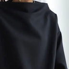 Women's High-Neck Sweater – Relaxed Oversized Fit, alternative view
