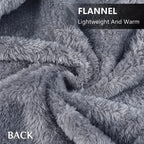 Women's Plaid Shawl Wrap – Button Front – view 6