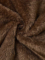 Women's Hooded Winter Coat – Plush Lined, Longline – view 11