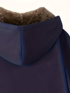 Women's Hooded Winter Coat – Plush Lined, Longline – view 20