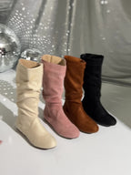 Women's Mid-Calf Boots – Slouchy, Side Zip – view 14