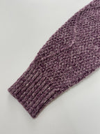 Women's Cable Knit Sweater Dress – Diamond Pattern – view 6