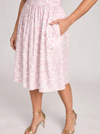 Women's Floral Square-Neck Dress – Wide Straps, alternative view